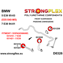 Load image into Gallery viewer, 031638B: FRONT LOWER TIE BAR TO CHASSIS BUSH 66MM