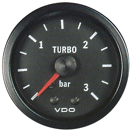 VDO Cockpit International boost pressure display