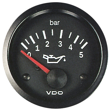 VDO Cockpit Vision oil pressure display
