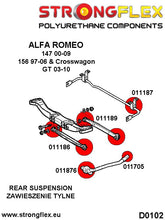 Load image into Gallery viewer, 011186B: Rear suspension front arm bush