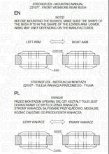 Load image into Gallery viewer, 221077A: Front wishbone rear bush SPORT