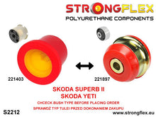 Load image into Gallery viewer, 221403A: Front wishbone rear bush SPORT