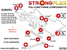 Load image into Gallery viewer, 271152A: Rear tie bar to hub front bush SPORT