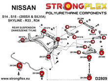 Load image into Gallery viewer, 281268B: Rear anti roll bar bush