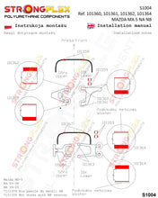 Load image into Gallery viewer, 101366B: Rear upper inner & outer suspension bush