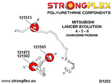 Load image into Gallery viewer, 121472B: Front wishbone front bush 14mm