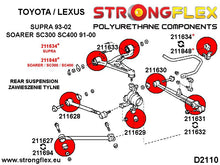 Load image into Gallery viewer, 211631A: Rear track control arm outer bush 39mm SPORT