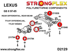 Load image into Gallery viewer, 211794A: Rear diff mount - front bush SPORT