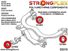 Load image into Gallery viewer, 221863A: Rear diff mount - rear bush SPORT