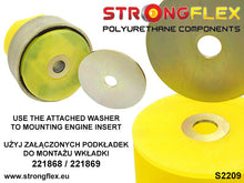 Load image into Gallery viewer, 221868A: Lower engine mount insert SPORT