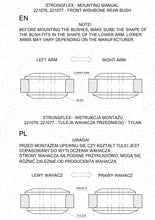 Load image into Gallery viewer, 221076A: Front wishbone rear bush SPORT