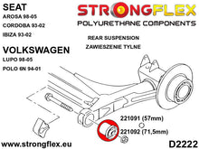Load image into Gallery viewer, 221091B: Rear beam bush 57mm