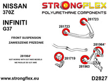 Load image into Gallery viewer, 281964A: Front lower arm - rear bush SPORT