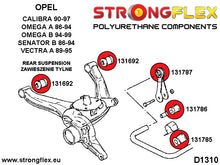 Load image into Gallery viewer, 131786A: Rear anti roll bar link to arm bush SPORT