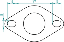 Load image into Gallery viewer, Powersprint exhaust flange