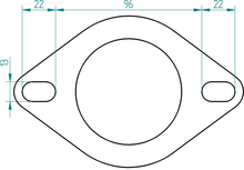 Load image into Gallery viewer, Powersprint exhaust flange