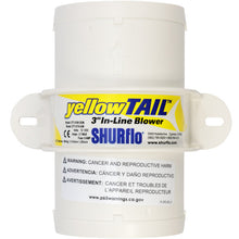 Load image into Gallery viewer, AIR IN-LINE FAN 12V 3" YELLOWTAIL 3400L/M
