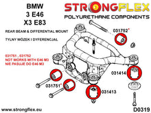 Load image into Gallery viewer, 031413A: Rear subframe front bush SPORT

