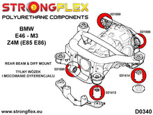 Load image into Gallery viewer, 031414A: Rear subframe rear bush SPORT
