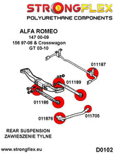 Load image into Gallery viewer, 011186A: Rear suspension front arm bush SPORT
