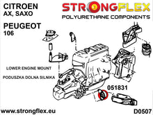 Load image into Gallery viewer, 051831: Lower engine mount SPORT
