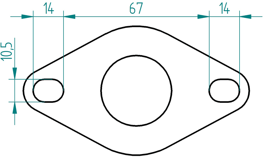 Powersprint exhaust flange