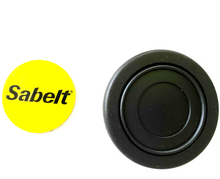 Load image into Gallery viewer, Sabelt P011 Yellow Horn Center Push Button Steering Wheel
